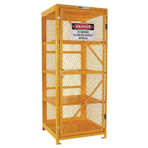 WORKWEAR, SAFETY & CORPORATE CLOTHING SPECIALISTS Aerosol Storage Cage. 4 Storage Level Up To 400 Cans