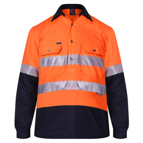 WORKWEAR, SAFETY & CORPORATE CLOTHING SPECIALISTS Closed Front 2 Tone with 3M 8910 Reflective Tape