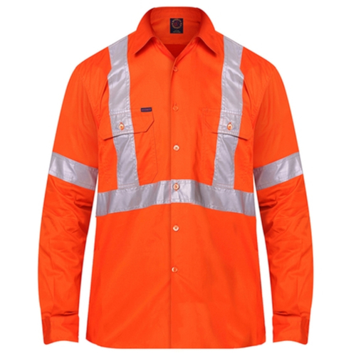 WORKWEAR, SAFETY & CORPORATE CLOTHING SPECIALISTS - Open Front with 3M 8910 Reflective Tape