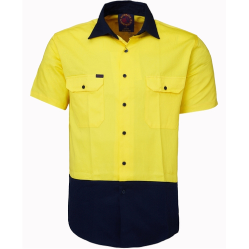 WORKWEAR, SAFETY & CORPORATE CLOTHING SPECIALISTS - Mini Twill Vent S/S Shirt