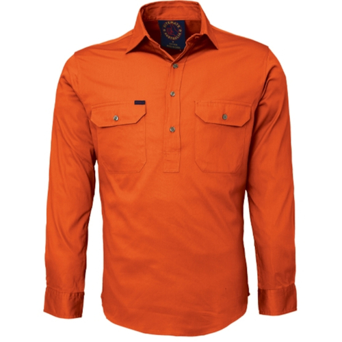 WORKWEAR, SAFETY & CORPORATE CLOTHING SPECIALISTS - Vented Closed Front L/W Shirt