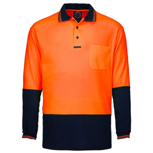 WORKWEAR, SAFETY & CORPORATE CLOTHING SPECIALISTS - Hi Viz Polo Long Sleeves