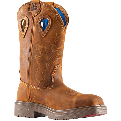 WORKWEAR, SAFETY & CORPORATE CLOTHING SPECIALISTS - BLUE HEELER TPU EH ST NON SAFETY BOOT