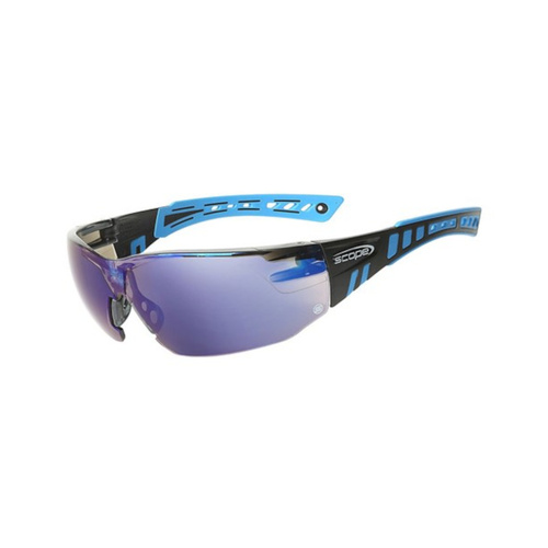 WORKWEAR, SAFETY & CORPORATE CLOTHING SPECIALISTS Speed Blue/Black Frame Blue Mirror Lens