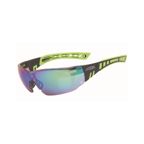 WORKWEAR, SAFETY & CORPORATE CLOTHING SPECIALISTS Speed Black/Green Frame Jade Mirror Lens