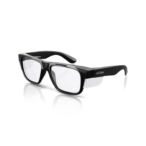 WORKWEAR, SAFETY & CORPORATE CLOTHING SPECIALISTS - Fusions Black Frame/Clear