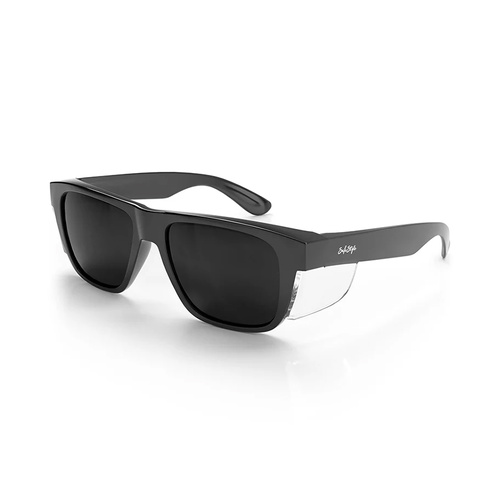 WORKWEAR, SAFETY & CORPORATE CLOTHING SPECIALISTS - Fusions XL Black Frame Tinted Lens