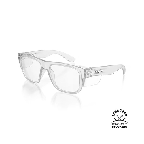 WORKWEAR, SAFETY & CORPORATE CLOTHING SPECIALISTS - Fusions Clear Frame/Blue Light Blocking