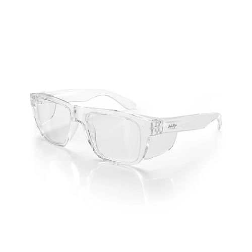 WORKWEAR, SAFETY & CORPORATE CLOTHING SPECIALISTS Fusions XL Clear Frame Clear Lens