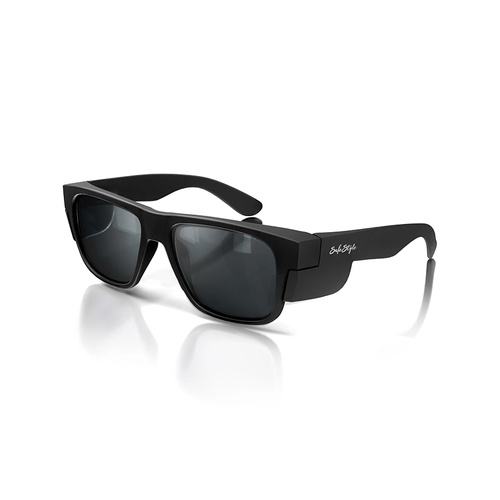 WORKWEAR, SAFETY & CORPORATE CLOTHING SPECIALISTS - Fusions Matte Black Frame/Polarised