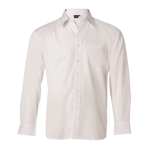 WORKWEAR, SAFETY & CORPORATE CLOTHING SPECIALISTS - Man's poplin shirt,long sleeve