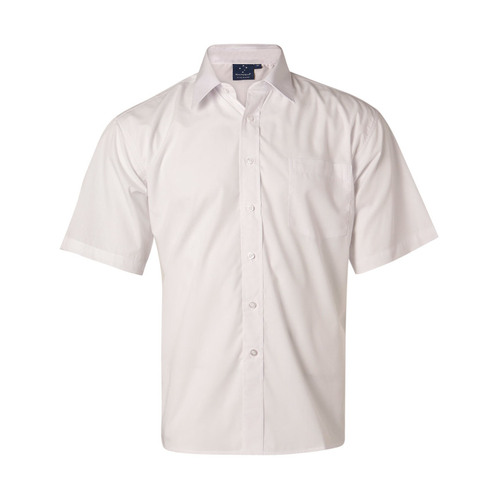 WORKWEAR, SAFETY & CORPORATE CLOTHING SPECIALISTS Man's poplin shirt,short sleeve