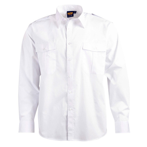 WORKWEAR, SAFETY & CORPORATE CLOTHING SPECIALISTS - Man's Epaulette shirt,long sleeve.