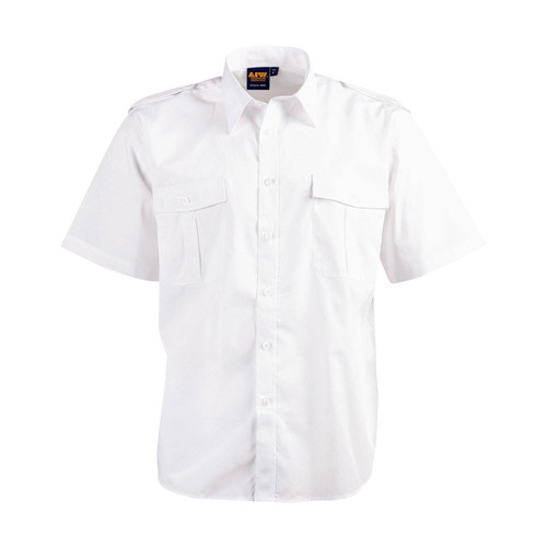 WORKWEAR, SAFETY & CORPORATE CLOTHING SPECIALISTS - Man's Epaulette shirt ,short sleeve.