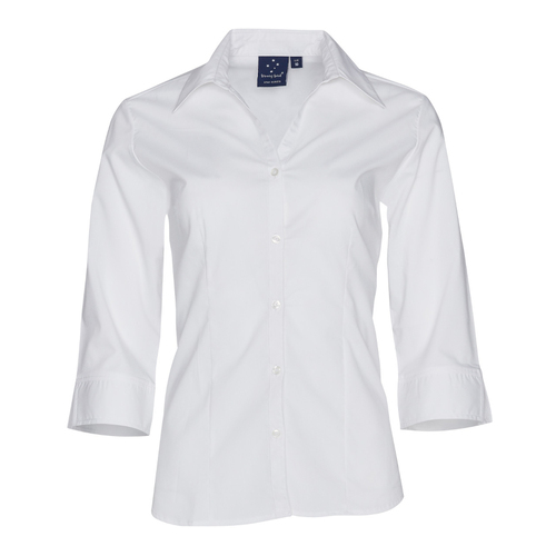 WORKWEAR, SAFETY & CORPORATE CLOTHING SPECIALISTS - Ladies' 3/4 sleeve teflon shirt