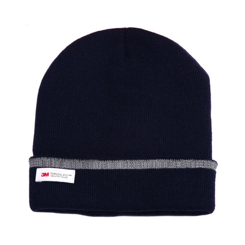 WORKWEAR, SAFETY & CORPORATE CLOTHING SPECIALISTS 3M Insulated Beanie with Reflective stripe