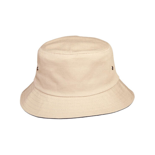 WORKWEAR, SAFETY & CORPORATE CLOTHING SPECIALISTS - contrasting underbrim bucket hat