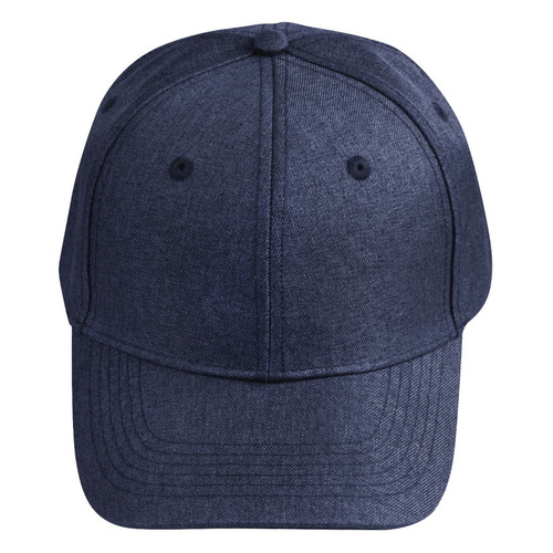 WORKWEAR, SAFETY & CORPORATE CLOTHING SPECIALISTS - Premium Heather Polyester Baseball Cap