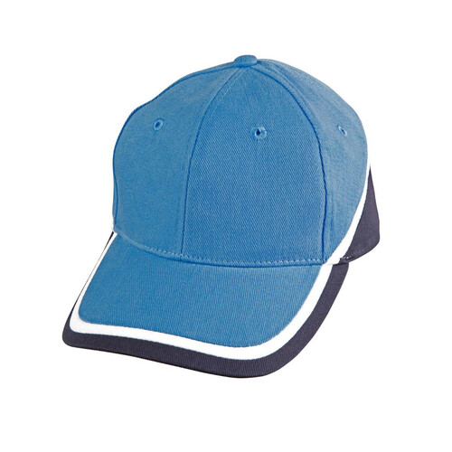 WORKWEAR, SAFETY & CORPORATE CLOTHING SPECIALISTS - Tri-color sue heavy brushed cotton cap