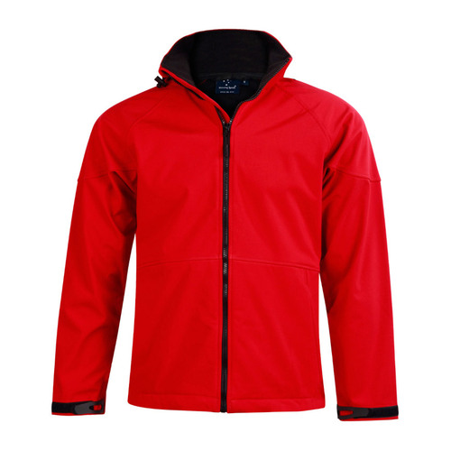 WORKWEAR, SAFETY & CORPORATE CLOTHING SPECIALISTS - Men's Softshell Full Zip Hoodie