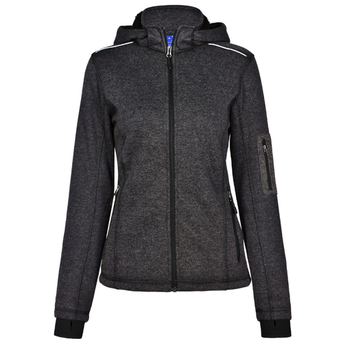 WORKWEAR, SAFETY & CORPORATE CLOTHING SPECIALISTS - Ladies  Heather Bonded Coral Fleece Jacket