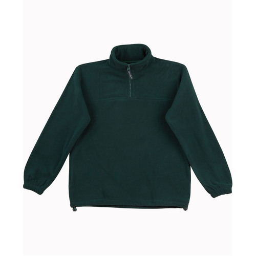 WORKWEAR, SAFETY & CORPORATE CLOTHING SPECIALISTS Kids' half zip polar fleecy pullover