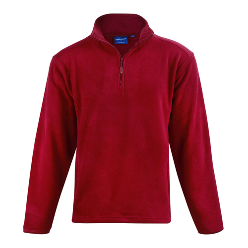 WORKWEAR, SAFETY & CORPORATE CLOTHING SPECIALISTS - Adult's Half Zip Polar Fleece Pullover