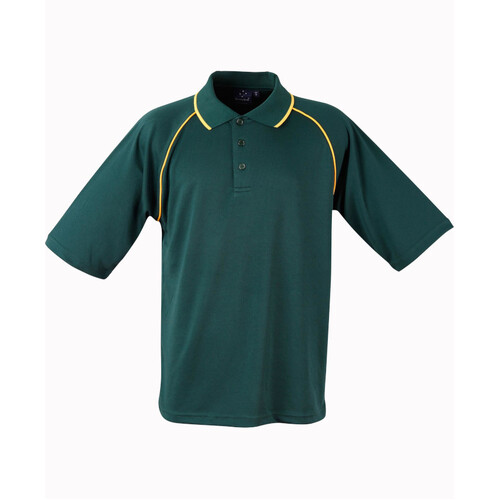 WORKWEAR, SAFETY & CORPORATE CLOTHING SPECIALISTS mens cooldry raglan S/S polo