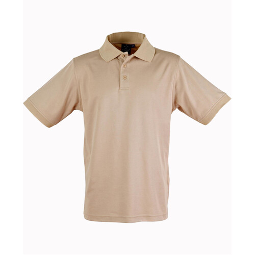 WORKWEAR, SAFETY & CORPORATE CLOTHING SPECIALISTS Men's cotton backTruedry S/S polo