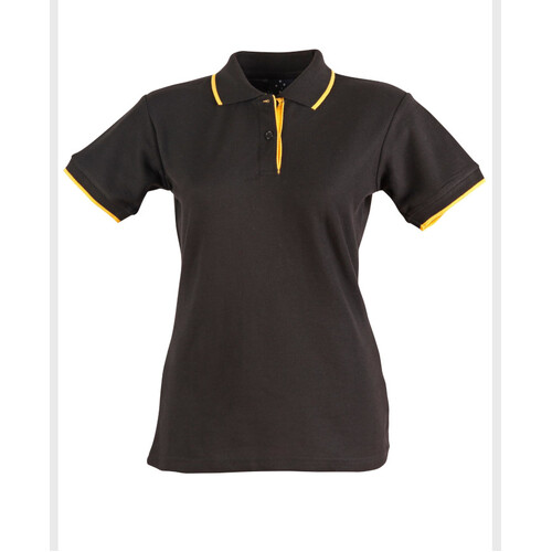 WORKWEAR, SAFETY & CORPORATE CLOTHING SPECIALISTS - Ladies' cooldry raglan L/S polo