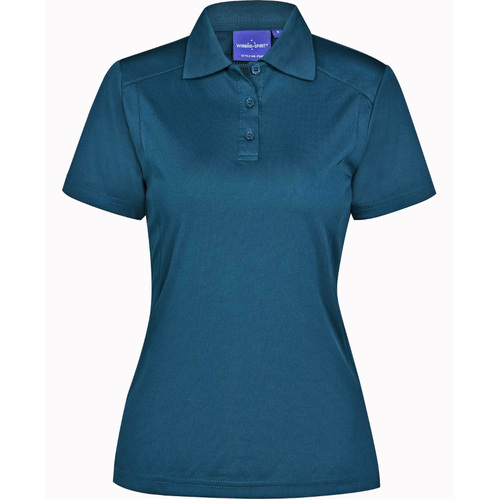 WORKWEAR, SAFETY & CORPORATE CLOTHING SPECIALISTS ladies bamboo charcoal S/S Polo