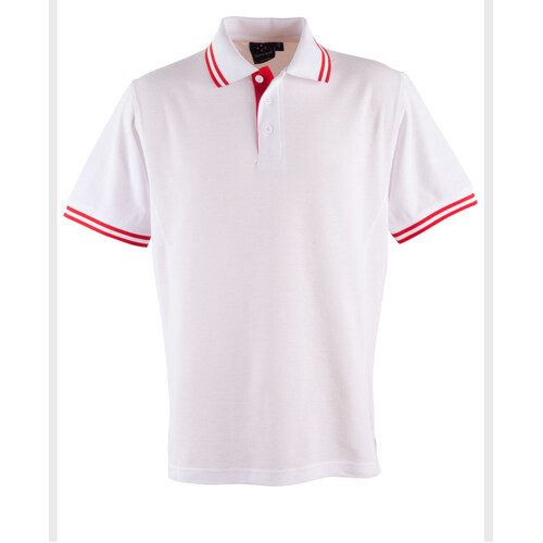 WORKWEAR, SAFETY & CORPORATE CLOTHING SPECIALISTS - Men's Truedry Contrast S/S Polo