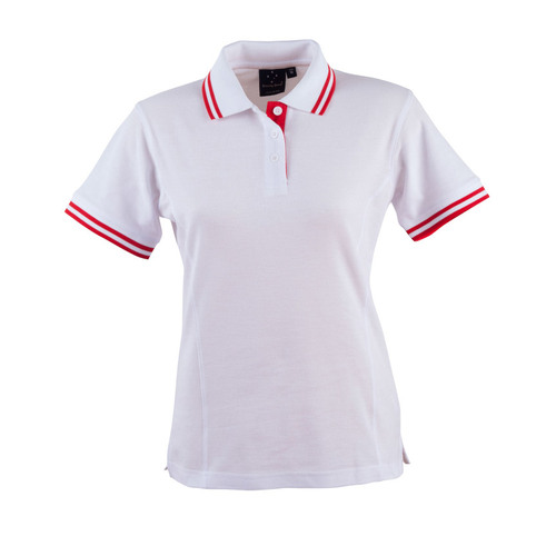 WORKWEAR, SAFETY & CORPORATE CLOTHING SPECIALISTS Ladies' Truedry Contrast S/S Polo