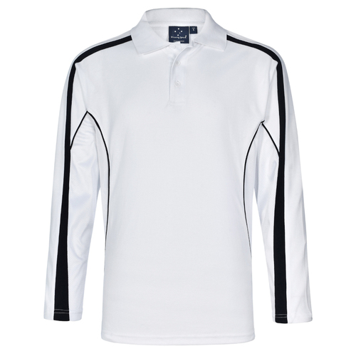 WORKWEAR, SAFETY & CORPORATE CLOTHING SPECIALISTS - Men's TrueDry Long Sleeve Polo