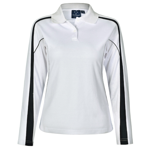 WORKWEAR, SAFETY & CORPORATE CLOTHING SPECIALISTS - Ladies' TrueDry Long Sleeve Polo