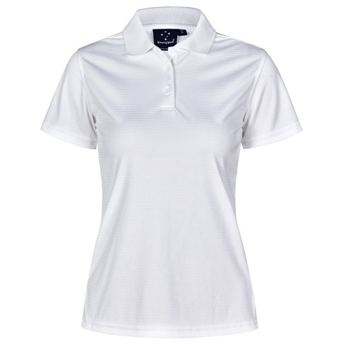 WORKWEAR, SAFETY & CORPORATE CLOTHING SPECIALISTS - Ladies  CoolDry  Textured Polo