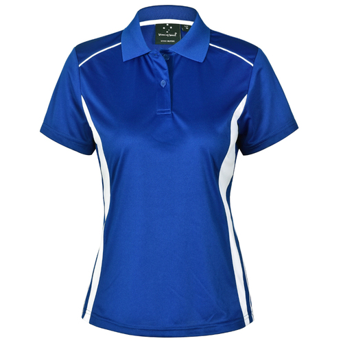 WORKWEAR, SAFETY & CORPORATE CLOTHING SPECIALISTS - Ladie s CoolDry  Short Sleeve Contrast Polo