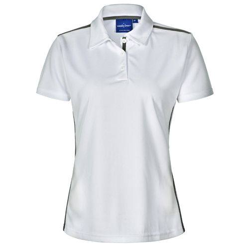 WORKWEAR, SAFETY & CORPORATE CLOTHING SPECIALISTS - Ladies Rapid Cool Short Sleeve Contrast Polo