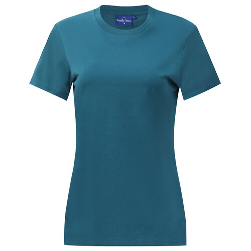 WORKWEAR, SAFETY & CORPORATE CLOTHING SPECIALISTS - Ladies' Premium Cotton Face S/S Tee Shirt