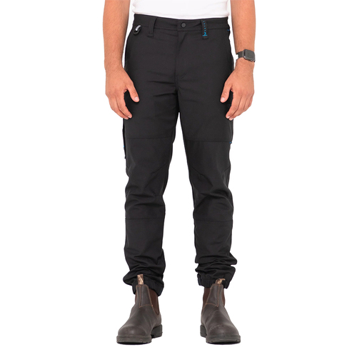 WORKWEAR, SAFETY & CORPORATE CLOTHING SPECIALISTS - TR246 9 POCKET STRETCH WORK PANT CUFFED