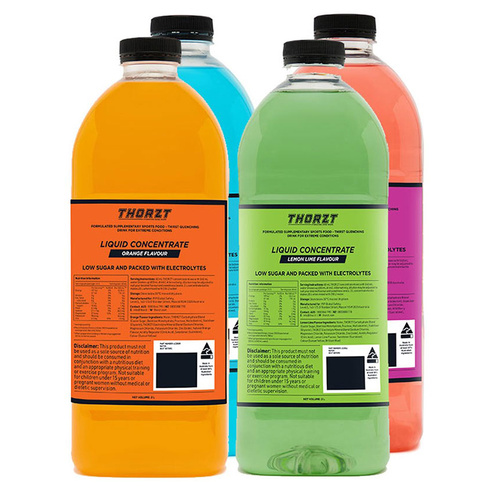 WORKWEAR, SAFETY & CORPORATE CLOTHING SPECIALISTS LIQUID CONCENTRATES - Mixed Flavours