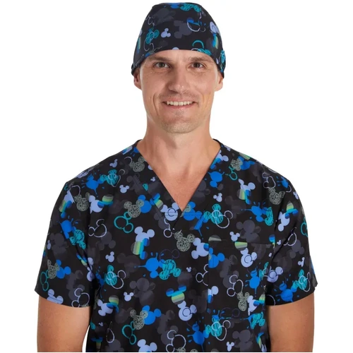 WORKWEAR, SAFETY & CORPORATE CLOTHING SPECIALISTS Unisex Scrubs Hat-Doodle Ears-One Size