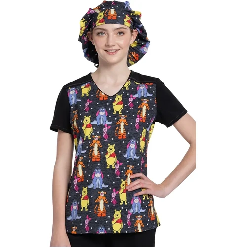 WORKWEAR, SAFETY & CORPORATE CLOTHING SPECIALISTS V-Neck Top-Hundred Acre Stars-S