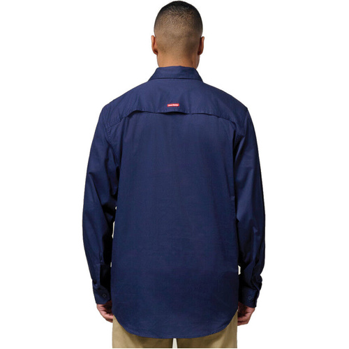 WORKWEAR, SAFETY & CORPORATE CLOTHING SPECIALISTS - Core - Mens L/S L/weight Ventilated Shirt